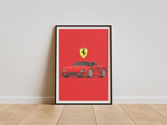 Ferrari F40 Block | Automotive